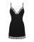 Сорочка и трусики Obsessive Bella Rou chemise & thong M/L