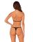 Полупрозрачный комплект Obsessive Celia Noir 2-pcs set XS/S, бюстгальтер, стринги