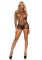 Leg Avenue Cut Out mini dress OS Black