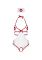 Костюм медсестры Leg Avenue Naughty Nurse, one size, боди и шапочка