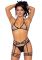 (SALE) Leg Avenue Rhinestone garter strapps