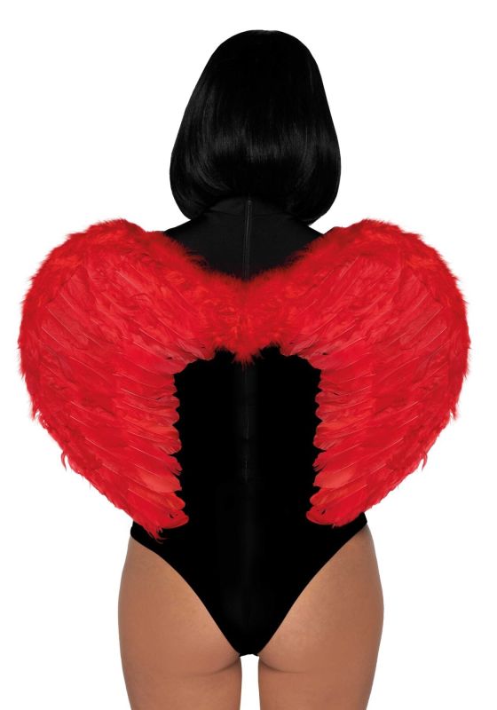 (SALE) Leg Avenue Marabou feather devil wings