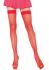 Чулки-сетка Leg Avenue Nylon Fishnet Thigh Highs One size, Red, мелкая сетка