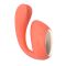 Смарт-вибратор LELO Ida Wave Coral Red, вагинально-клиторальный, технология WaveMotion, 2 мотора