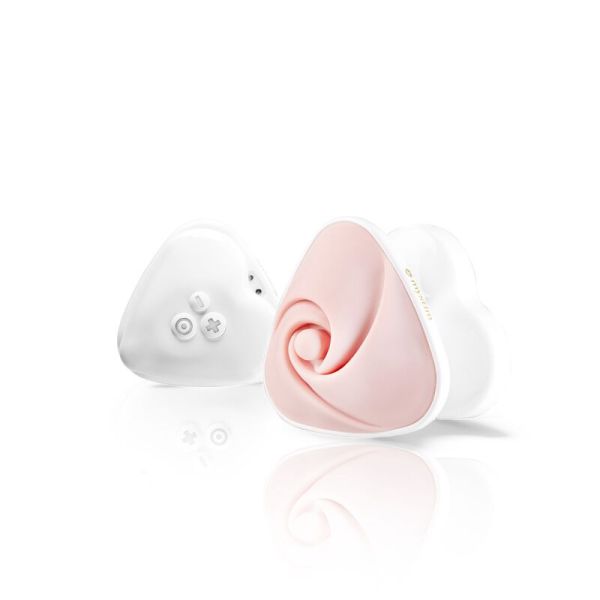 Вибратор для клитора Mystim Heart?s Desire White, 8 режимов, очень мощный