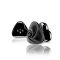 Вибратор для клитора с электростимуляцией Mystim Heart?s Desire Black Edition