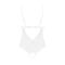 Эротическое полупрозрачное боди Obsessive Heavenlly crotchless teddy M/L, с доступом