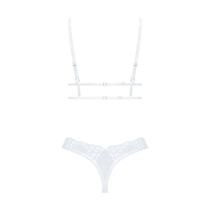 Эротический комплект Obsessive Heavenlly 2-pcs set XL/2XL, бюстгальтер и танга