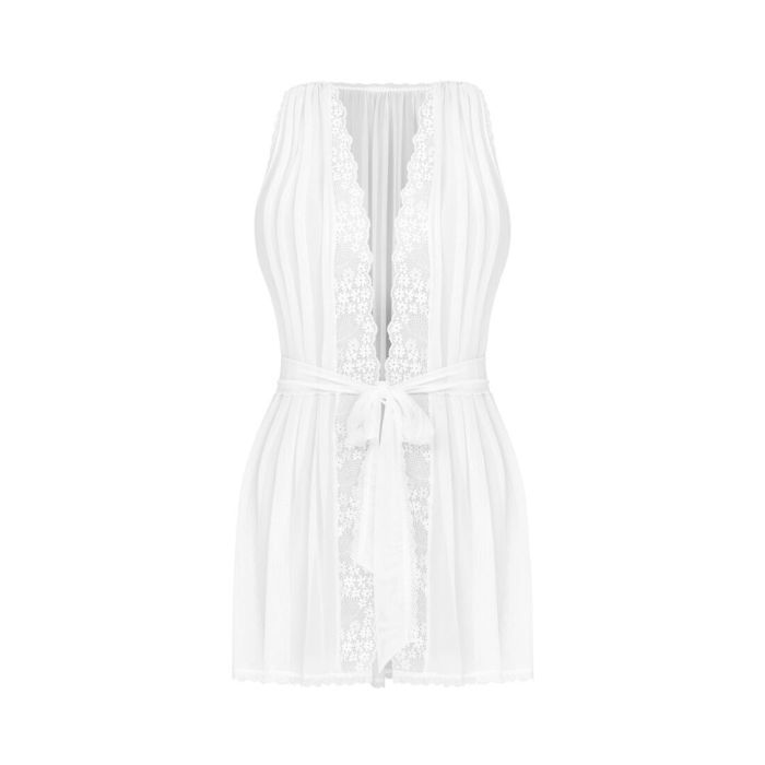 Полупрозрачный пеньюар Obsessive Heavenlly peignoir XL/2XL