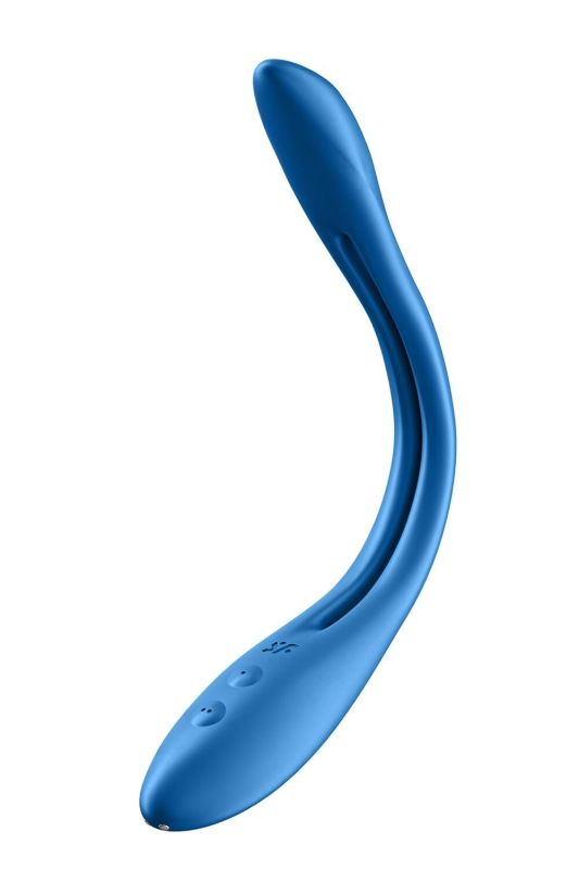 Универсальный гибкий вибратор для пар Satisfyer Elastic Game Dark Blue