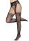 Колготки Leg Avenue Fishnet tights with back seam One size Black, задний шов, кружево, сетка