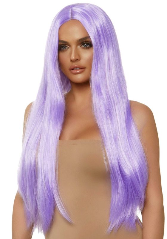Парик Leg Avenue 33" Long straight center part wig lavender
