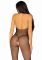 Бодистокинг Leg Avenue Fishnet Halter Bodystocking One size Black, мелкая сетка