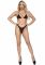 Бодистокинг в крупную сетку Leg Avenue Long Sleeved Bodystocking One size Nude, длинный рукав