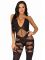 Бодистокинг Leg Avenue Illusion halter bodystocking One size Black, доступ