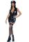 Виниловый костюм полицейской Leg Avenue Vinyl Naughty Cop Black XS, платье, фуражка, наручники