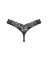 Кружевные стринги Obsessive Donna Dream thong XS/S Black, низкая посадка