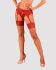 Чулки под пояс с широким кружевом Obsessive Lacelove stockings XS/S