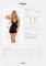Сорочка Obsessive Selinne chemise & thong M/L Black, стринги, двойные бретели