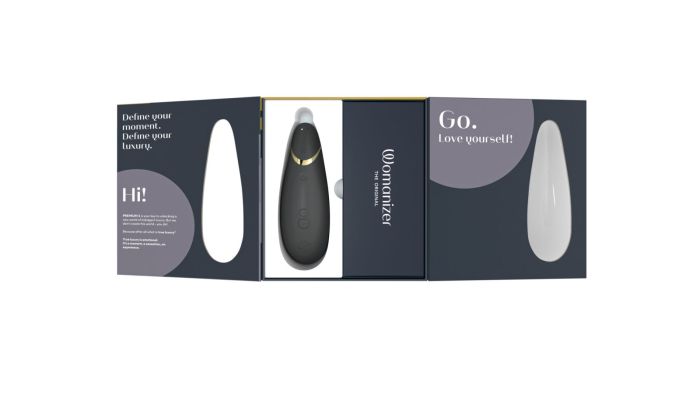 Вакуумный клиторальный стимулятор Womanizer Premium 2 – Black