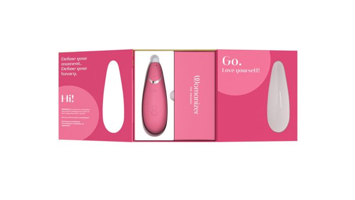 Вакуумный клиторальный стимулятор Womanizer Premium 2 – Raspberry