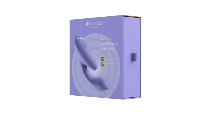 Двойной вакуумный клиторальный стимулятор Womanizer Duo 2 – Lilac