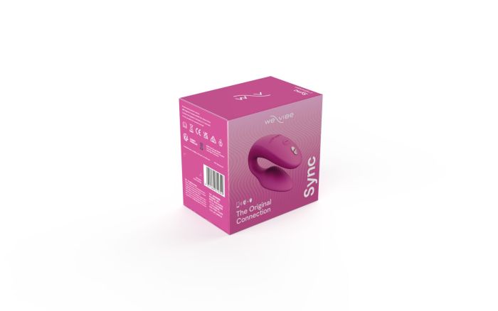 Смарт-вибратор для пар We-Vibe Sync 2 Rose, 10 виброрежимов, пульт ДУ