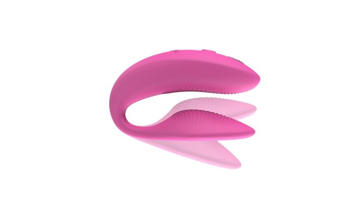 Смарт-вибратор для пар We-Vibe Sync 2 Rose, 10 виброрежимов, пульт ДУ
