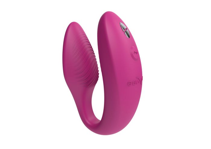 Смарт-вибратор для пар We-Vibe Sync 2 Rose, 10 виброрежимов, пульт ДУ