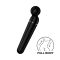 Вибромассажер Satisfyer Planet Wand-er Black/Rosegold, очень мощный, беспроводной
