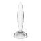 Стеклянная анальная пробка Satisfyer Sparkling Crystal, очень прочная, термостойкая