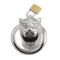 Клетка для пениса Master Series: Tiger King Cock Cage With Lock, три кольца, замок, три ключа