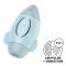 Вакуумный стимулятор с вибрацией Satisfyer Mission Control Blue, 2 независимых мотора
