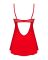 Пеньюар Obsessive Ingridia chemise & thong M/L, красный, сорочка, стринги