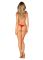 Трусики с доступом Obsessive Ingridia crotchless thong XS/S, красные