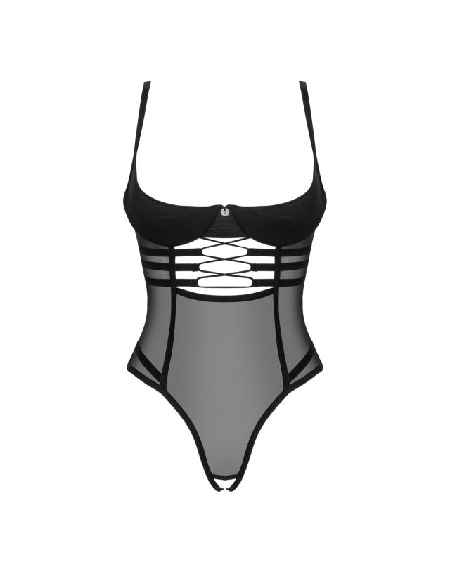 Боди Obsessive Roxelia crotchless teddy XS/S