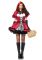 Эротический костюм Красной шапочки Leg Avenue Gothic Red Riding Hood S, платье, накидка