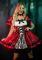 Эротический костюм Красной шапочки Leg Avenue Gothic Red Riding Hood XL, платье, накидка