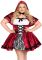 Эротический костюм Красной шапочки Leg Avenue Gothic Red Riding Hood 3X–4X, платье, накидка