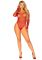 Сетчатое боди со стразами Leg Avenue Crystalized fishnet bodysuit Red One Size