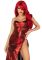 Эротическое платье Leg Avenue Shimmer bodysuit with skirt S