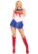 Эротический костюм Сейлор Мун Leg Avenue Sexy Sailor XS, платье, перчатки, бант