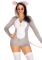 Комбинезон-костюм мышки Leg Avenue Comfy Mouse XS, с капюшоном
