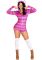 Комбинезон-костюм кошечки Leg Avenue Comfy Cheshire M, с капюшоном
