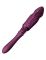 Компактная смарт секс-машина Zalo – Sesh Velvet Purple, 2 насадки, пульт ДУ, кристалл Swarovski