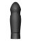 Компактная смарт секс-машина Zalo – Sesh Obsidian Black, 2 насадки, пульт ДУ, кристалл Swarovski