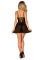Эротический комплект Obsessive Chemeris babydoll & thong XS/S, пеньюар и стринги