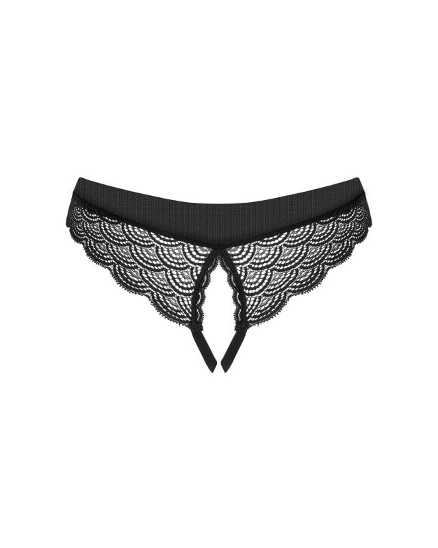 Трусики с доступом Obsessive Chemeris crotchless panties XS/S