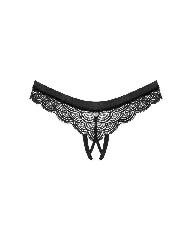 Трусики с доступом Obsessive Chemeris crotchless panties M/L