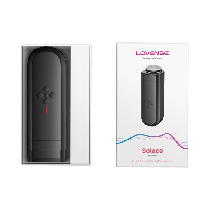 Интерактивный смарт-мастурбатор Lovense Solace, до 280 фрикций в минуту, до 12,5 часов работы